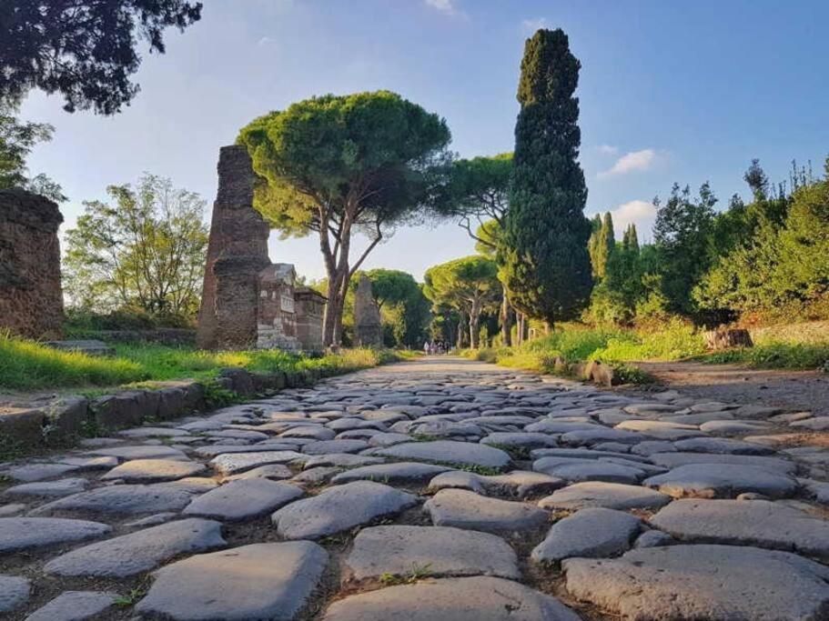 Rooftop Appia Antica,Silenzioso Riservato Two Bedrooms Two Bathrooms Roma Exterior foto