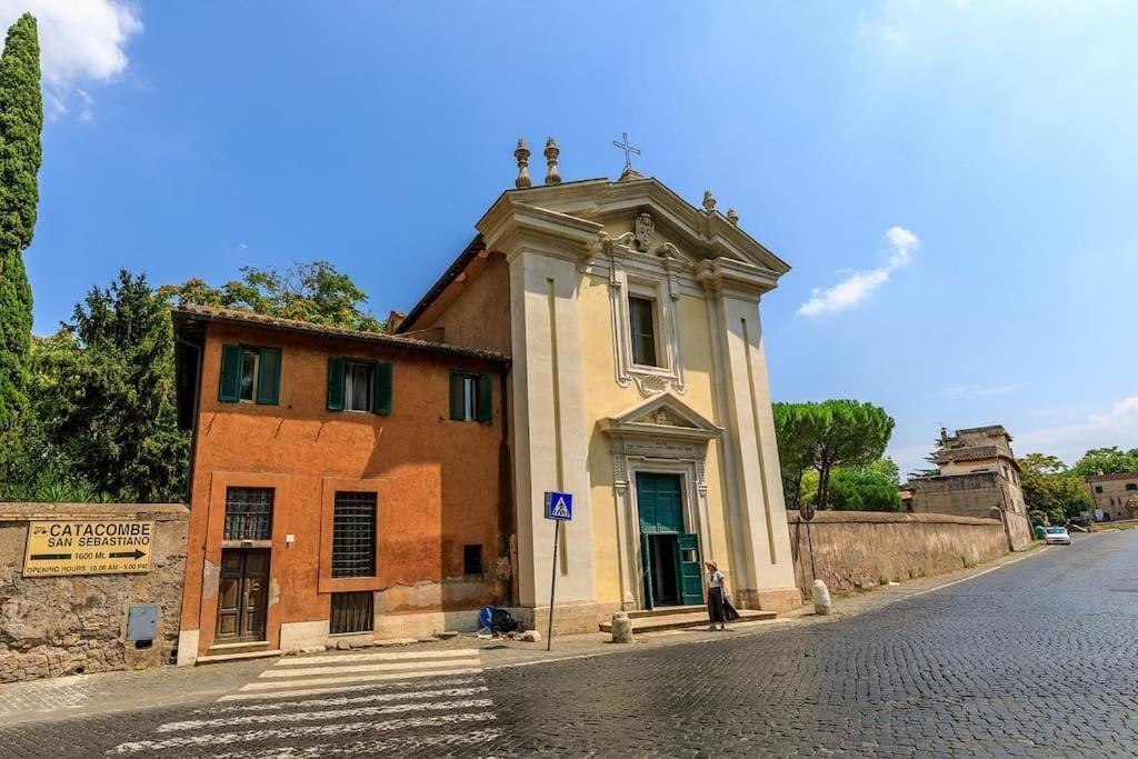 Rooftop Appia Antica,Silenzioso Riservato Two Bedrooms Two Bathrooms Roma Exterior foto